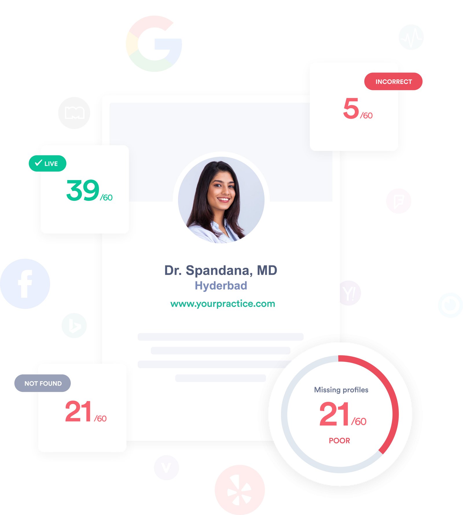 medical website design for doctors